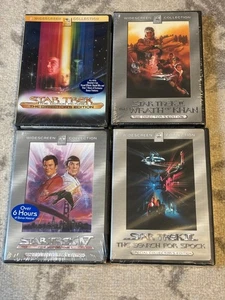 STAR TREK NEW Movies I II III IV 1 & 2 Directors Edition 3 & 4 Special Collector - Foto 1 di 5