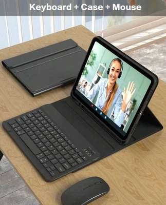 Black Keyboard + Case+ Mouse Set for iPad 5th Generation (9.7Inch New Open Box) - Image 1 of 4