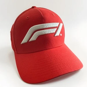 Mütze Kappe Formel 1 Racing Strapback verstellbar Freizeit Logo Herren Damen rot weiß - Bild 1 von 6