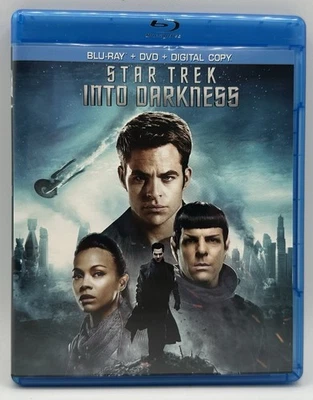 Star Trek Into Darkness (Blu-ray/DVD) 2-Disc Set John Cho Bruce Greenwood 2014 - Image 1 of 3