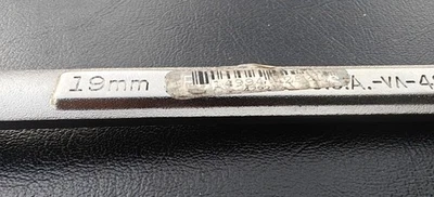 N.O.S Craftsman 19mm Combination Wrench 12 Point Vintage VA 42921 Made in USA - Image 1 of 4