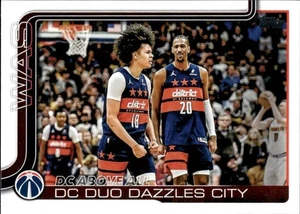 2025-26 Topps #285 DC Above All: DC Duo Dazzles City - Imagen 1 de 2