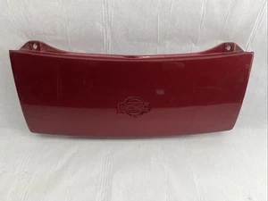 Nissan 300ZX Turbo Front Nose Panel Grille Filler Z32 90-96 OEM 6231030P10 Red - Picture 1 of 6