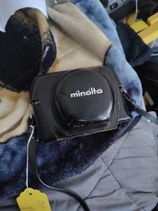 Vintage Minolta Hi-Matic 7s Camera, Lens & Case 1:1.8 CLC Rokkor PF 45 mm - Picture 1 of 4