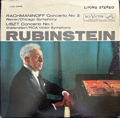 RUBINSTEIN Rachmaninoff/Liszt RCA Living Stereo SD LSC-2068 - Image 1 of 4