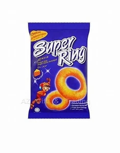 Super Ring 30 packets x 14g - Authentic Malaysia Snack - Perfect For Parties - Picture 1 of 1