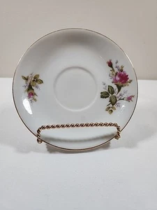 Vintage Thames Chins Moss Rose Bread Plates Japan 4pcs - Picture 1 of 11