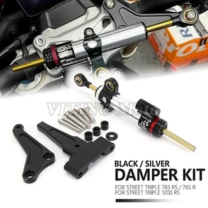 Für Street Triple 765R/RS 1200RS Motorcycle Lenkstabilisator Dämpfer Stoßdämpfer - Bild 1 von 21