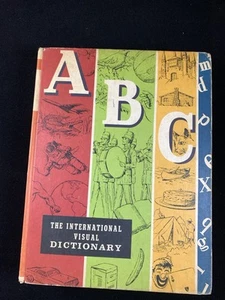 VINTAGE: ABC The International Visual Dictionary 1973 Edition - Picture 1 of 12