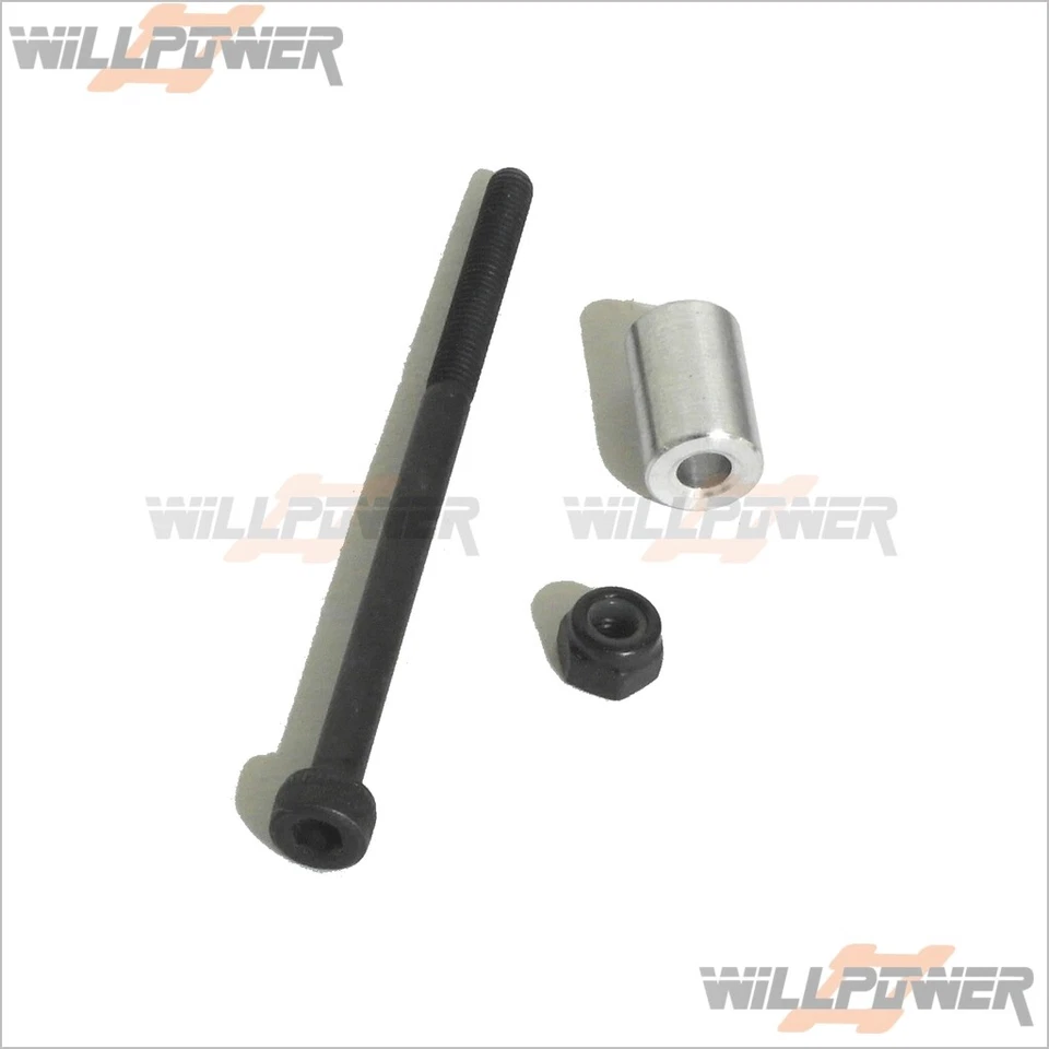 Hyper 7 Screws M3X50 Steel Ball Spacers #87070 (RC-WillPower) Hobao 1:8 Buggy - Image 1 of 1