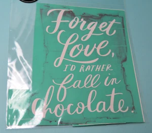 Chocolate Chalk Couture Stencil cut USED - Picture 1 of 1