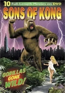 SONS OF KONG Limited Edition DVD Includes 3-D Popup 10 Full Length Films *NEW* - Picture 1 of 2