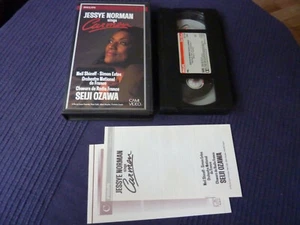 VHS Video Tape Jessye Norman sings CARMEN Philips SEIJI OZAWA Highlights 1988 - Picture 1 of 4