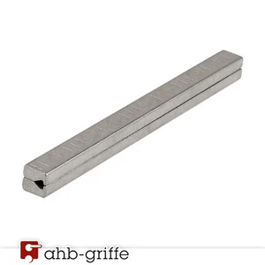 Hoppe Profilstift 8 mm x diverse Längen für Madenschraube Vierkantstift Stahl - Bild 1 von 13