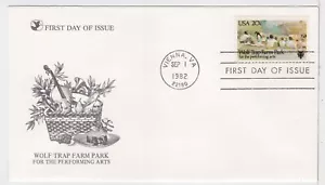 TurtlesTradingPost- Wolf Trap Farm- 1982 #2018 Readers Digest FDC - Picture 1 of 1