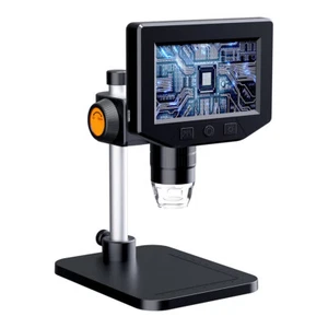 1080P Coin Video Microscope 1000X Monocular 4.3 Inch LCD USB Digital Magnifier - Picture 1 of 8