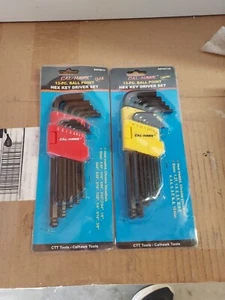 Cal- Hawk Ball Hex Key Set~26-pc set~MM/SAE~automotive hand tools~allen wrenches - Picture 1 of 3