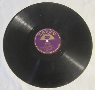ALLEN EAGER 78 -- Savoy # 908 -- MEESKITE + Donald Jay -- MAX ROACH, Terry Gibbs — 第 1/2 张图片