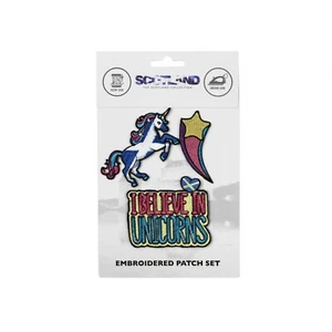 Unicorn Embroidered Patches, Scottish Iron On Patches, Scotland Patch, Unicorns - Picture 1 of 1