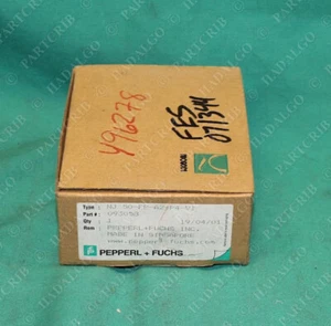 PepperL+Fuchs NJ 50-FP-A2-P4-V1 Proximity Sensor 10-60VDC NJ50 Inductive NEW - Picture 1 of 2