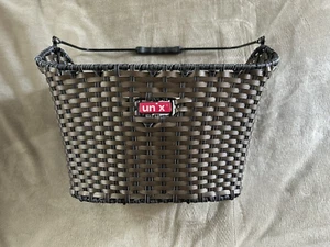 UNIX Baskit Klickfix Lenker Fahrradkorb Vorne braun bis 5 kg belastbar NEU ! - Bild 1 von 8
