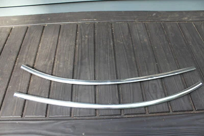 Lincoln Capri 1955 2 puertas techo rígido interior cuarto de ventana superior izquierda y derecha Foto 1 de 4