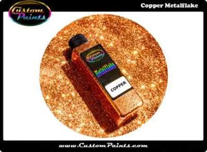 COPPER Metal Flake 2oz Small .004 Hex - Custom HOK Automotive HotRod plasti dip - Picture 1 of 1
