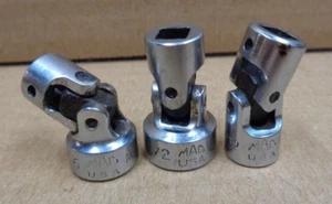 Lot/3 MAC Tools USA ~ 1/4" Drive MU116 11/32 MU146 7/16 MU166 1/2 Universal - Picture 1 of 4