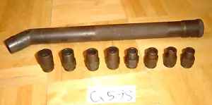 BILLMONT TOOLS VINTAGE MASTER ROTATING SOCKET TOOL & 7 SAE. SOCKETS - Bild 1 von 10