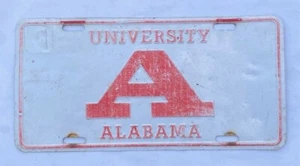 Single UNIVERSITY of ALABAMA License Plate - Bild 1 von 2