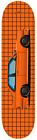 Car Art e30 m3 Deskorolka Deck 7-warstwowa kanadyjska hard rock klon pomarańczowa postawa v4