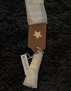 Coach Gold Star Purse Charm NWT - Picture 1 of 2