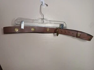Nocona Belt Company Herren Leder 12 Gauge Kugelgürtel Größe 54 - Bild 1 von 4