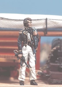 Valiant Miniatures Kit # 9836 - Oliver Hazard Perry, 1814 - 54 mm - Imagen 1 de 1