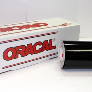 Black Glossy 651 Oracal 24" x 30' (ft) Sign Vinyl for Decals Lettering Graphics - Picture 1 of 1