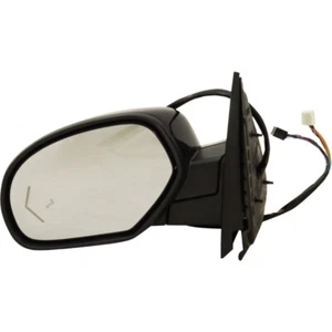Mirror Textured Black Driver Side For 07-14 Chevrolet Tahoe Suburban GMC Yukon - Picture 1 of 7