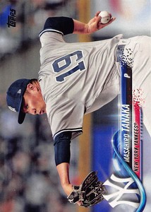 Masahiro Tanaka 2018 Topps 160  New York Yankees  Baseball Card