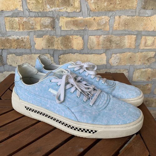 Puma Cali0 scarpe casual da piscina stringate da uomo blu 368913 01