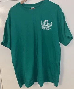 Vintage 00s Y2K Green Day American Idiot 2004 Crew Tour T-Shirt, Green - XL - Picture 1 of 5