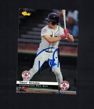 Trot Nixon Boston Red Sox 1994 Classic Signed Baseball Card W/Our COA