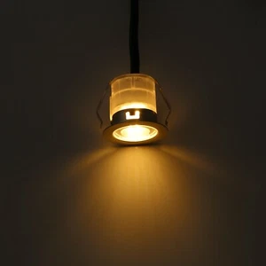 0.6W 30mm Rail Step Recessed Light Low Voltage Outdoor Garden Yard LED Deck AU - Picture 1 of 10