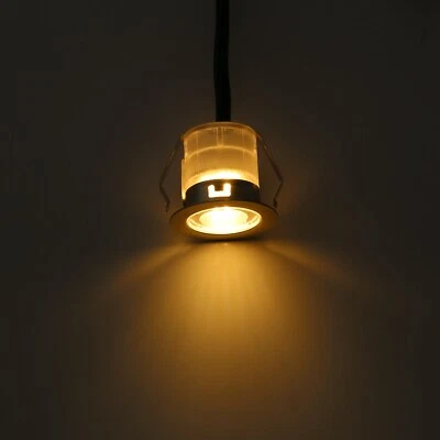 0.6W 30mm Rail Step Recessed Light Low Voltage Outdoor Garden Yard LED Deck AU - Image 1 of 4