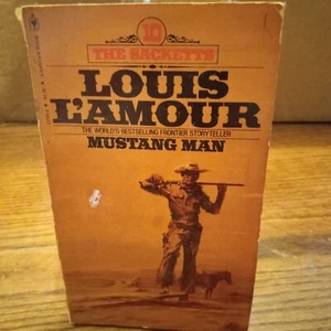 Mustang Man Louis L'Amour Western Novel Paperback Book - Picture 1 of 3