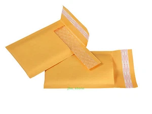 5 sobres acolchados de burbujas Kraft TAMAÑO UTILIZABLE 4"" x 7""_100 x 175 mm - Imagen 1 de 12