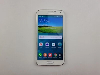(USED) Samsung Galaxy S5 (SM-G900V) 16GB (GSM Unlocked) Smartphone - Image 1 of 3