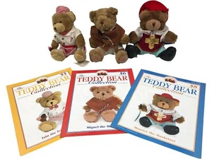 Teddy Bear Collection Set with Magazines Plush Bears T2080 LWB - Picture 1 of 6
