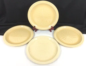 Franciscan Sea Sculptures Sand SAND DOLLAR ~ 4 DINNER Plates 10 5/8" Set UNUSED - Picture 1 of 10