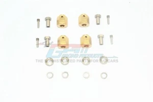 GPM TRX4010X/12M-OC BRASS WHEEL HEX ADAPTERS 12mm For TRAXXAS 1/10 MAXX MONSTER - Picture 1 of 3