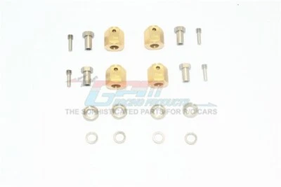 GPM TRX4010X/12M-OC BRASS WHEEL HEX ADAPTERS 12mm For TRAXXAS 1/10 MAXX MONSTER - Image 1 of 3