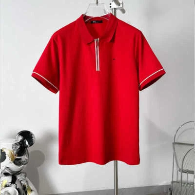 kiton Hombre Cremallera Solapa Manga Corta Foto 1 de 4